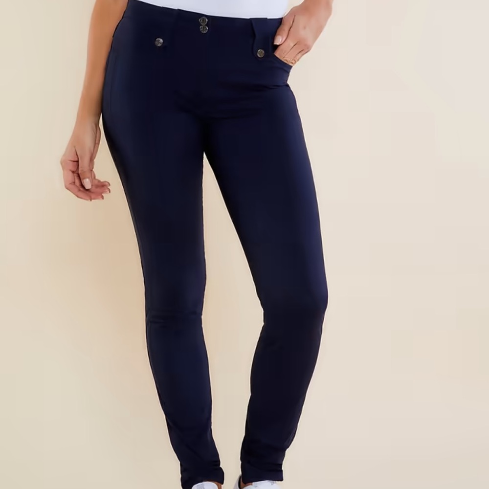 Anatomie Skyler navy blue travel pants